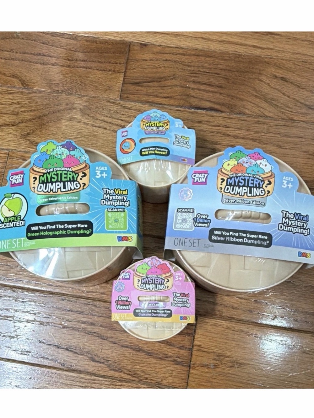 Authentic Set of 4 RMS Mystery Dumplings